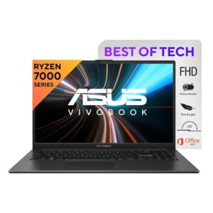 ASUS Vivobook Go 15 (2023), AMD Ryzen 5 7520U, Thin & Light Laptop,15.6" (39.62 cm) FHD, (16GB/512GB SSD