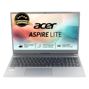 Acer [SmartChoice Aspire Lite AMD Ryzen 5-5625U Premium Thin and Light Laptop (16 GB RAM/512 GB SSD