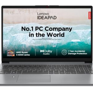 Lenovo IdeaPad Slim 1 AMD Ryzen 5 5500U 15.6" HD Thin and Light Laptop (16GB/512GB SSD