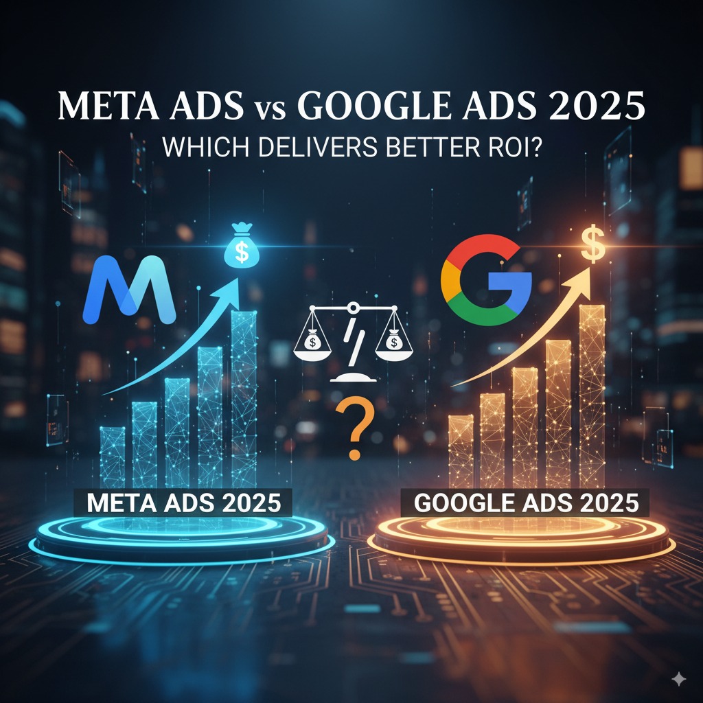 Meta Ads vs Google Ads 2025: Which Delivers Better ROI?